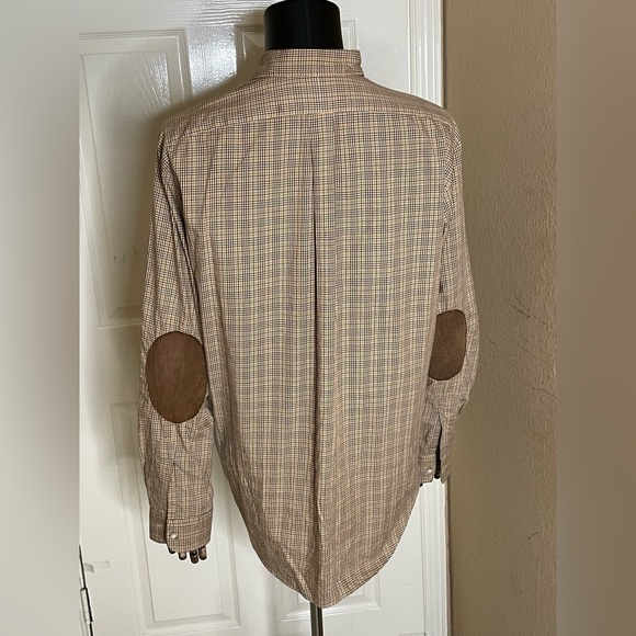 Vintage Polo Ralph Lauren Check Shirt with Patches Large - Picture 5 of 12